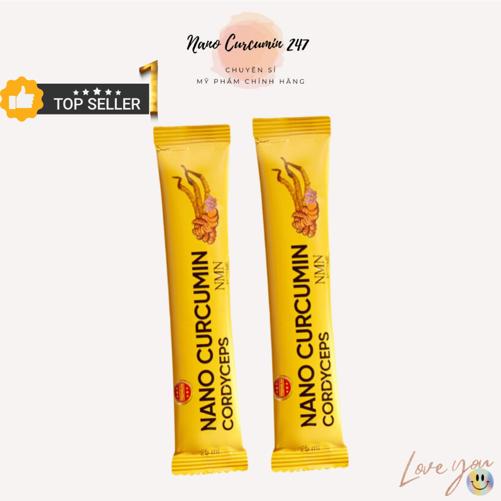 Thạch Nghệ Daily Curcumin 247 Vị Chuối Có Sợi Saffron Thật Giúp Ăn Ngủ Ngon