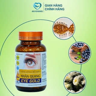 Bổ Mắt EYE GOLD Tăng Cường Thị Lực Mắt Chống Mỏi Mắt Hỗ Trợ Đôi Mắt Khoẻ