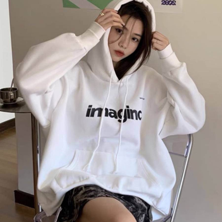 Áo Hoodie Nỉ Bông Chính Hãng, Áo Nỉ Nam Nữ Form Unisex Chất Nỉ Bông LOVENA