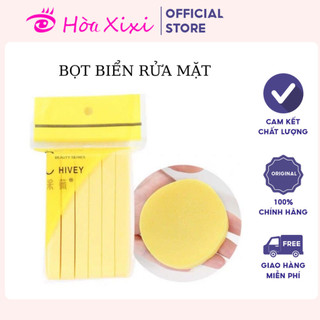 Bọt biển - Bông nở rửa mặt Chivey 12 miếng