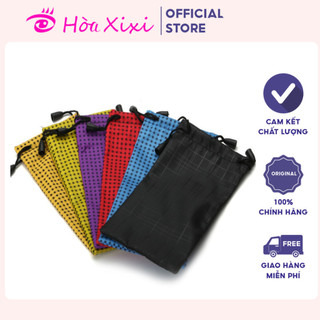 Túi vải đựng mắt kính có dây rút