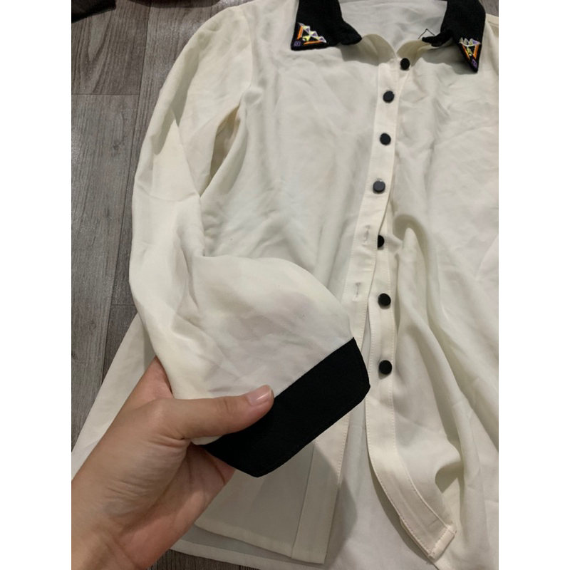 Áo sơ mi thêu xinh