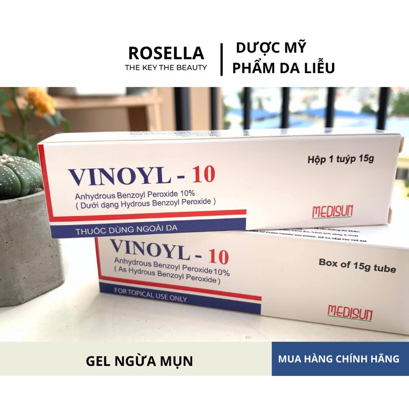 - Gel chấm mụn Vinoyl - 5/10