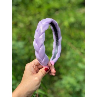 ⭐Băng đô⭐ Băng đô cài tóc dễ thương thắt rết phi lụa đính cườm