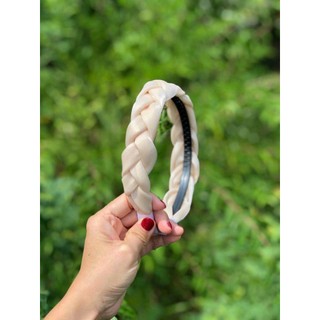 ⭐Băng đô⭐ Băng đô cài tóc dễ thương thắt rết phi lụa đính cườm