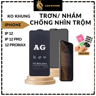 Kính cường lực full màn iphone 12,12 pro, 12 pro max Full màn hình màn trong suốt chống xước độ bền cao tặng bộ dán [IP]
