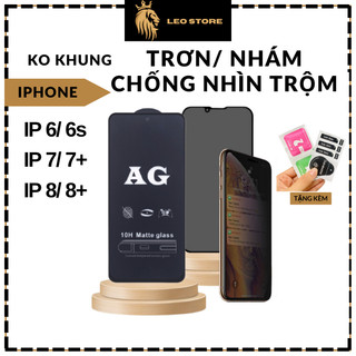 Kính cường lực iphone 5 / 5s / 6 / 6s /6 / 7 / 8 / 7+ 8+ Full màn hình màn trong suốt chống xước độ bền cao tặng bộ dán