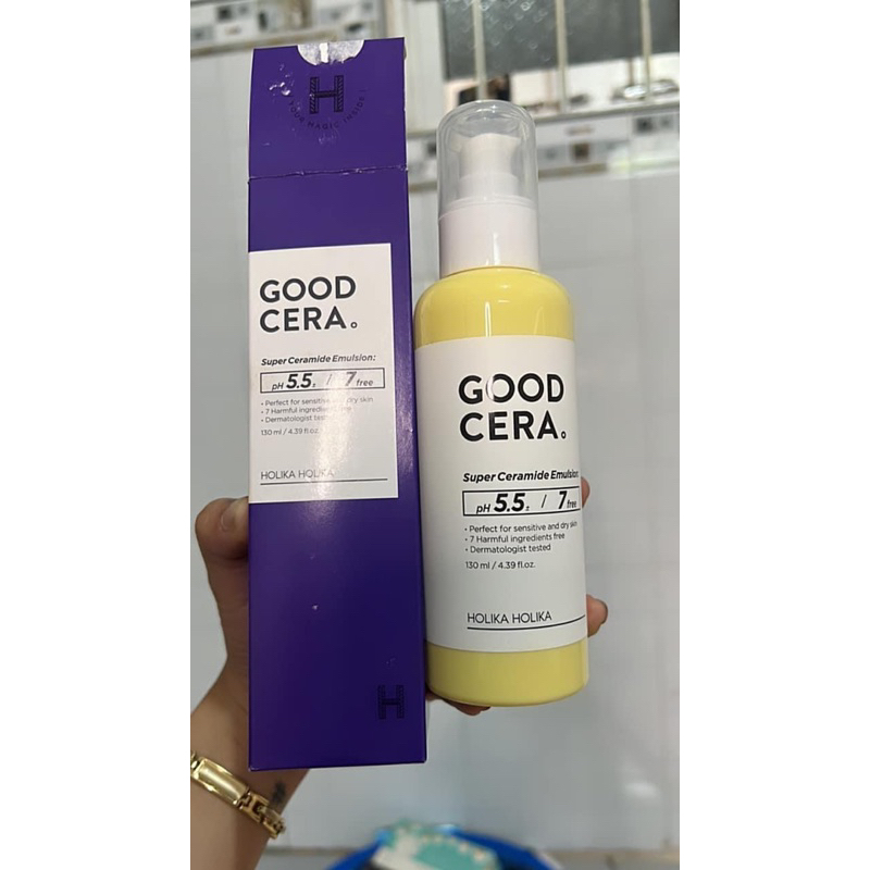 Sữa Dưỡng Phục Hồi Holika Good Cera (Gốc 390k)