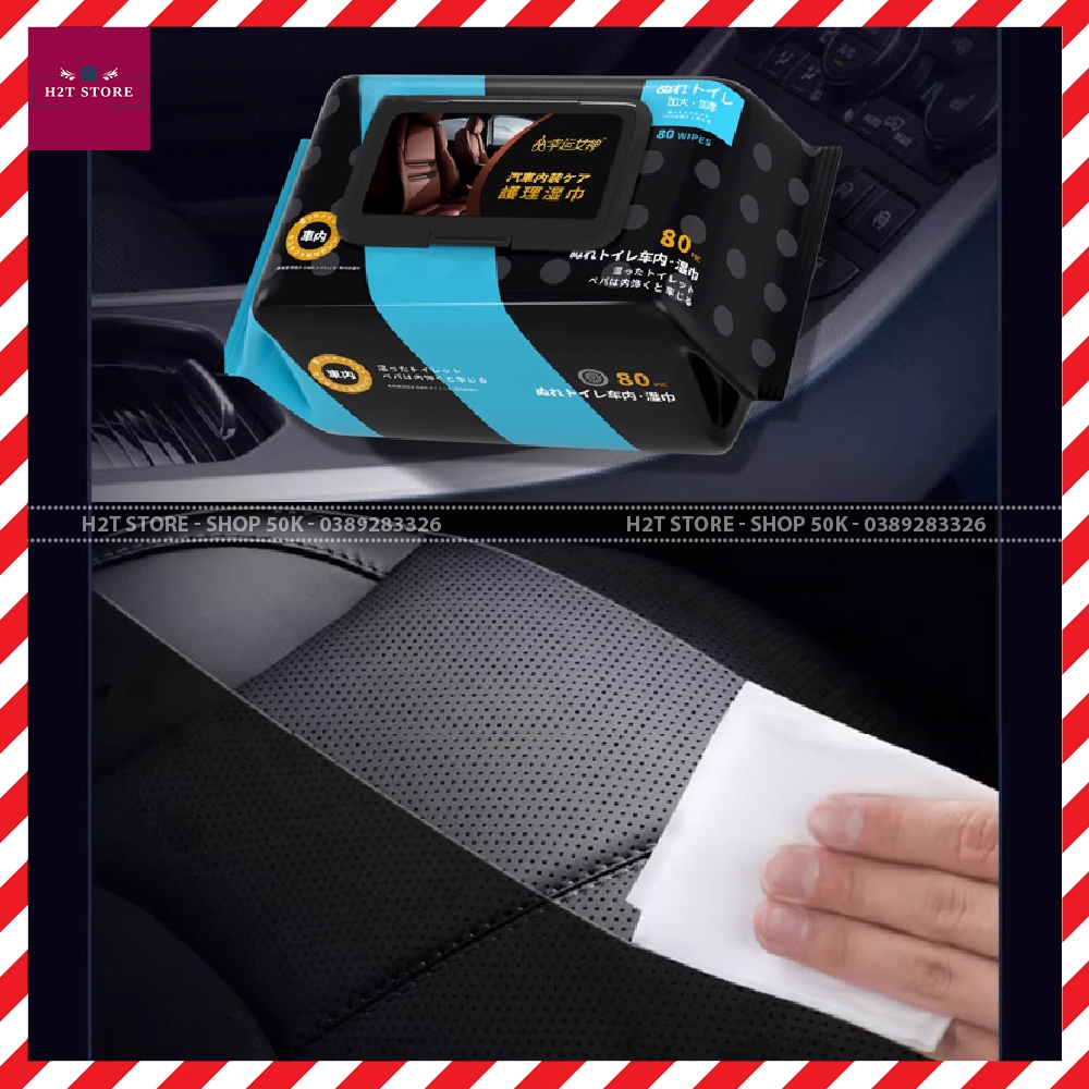 Khăn ướt lau nội thất ô tô, Đồ Da làm sạch & bảo vệ, bảo dưỡng và làm bóng đồ da