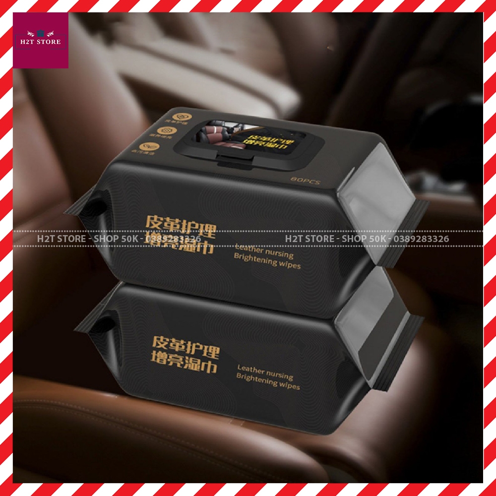 Khăn ướt lau nội thất ô tô, Đồ Da làm sạch & bảo vệ, bảo dưỡng và làm bóng đồ da