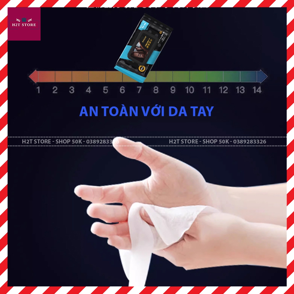 Khăn ướt lau nội thất ô tô, Đồ Da làm sạch & bảo vệ, bảo dưỡng và làm bóng đồ da