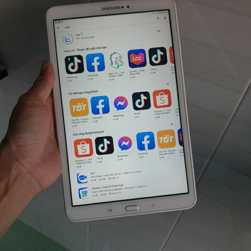 máy tính bảng Samsug t561 màn hình 10 inh