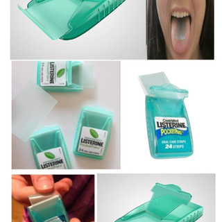 Ngậm thơm miệng listerine