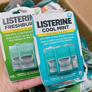 Ngậm thơm miệng listerine