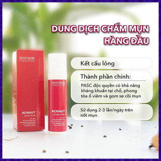 Chấm Mụn Biotrade Acnaut Active Cream Và Biotrade Acnaut Active Lotion Hỗ Trợ Giảm Mụn Kiểm Soát Dầu