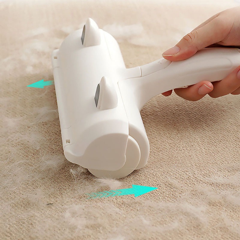 Cây lăn lông chó mèo - Lăn tĩnh điện hút lông thú cưng làm sạch giường chăn đệm -BeloveShop