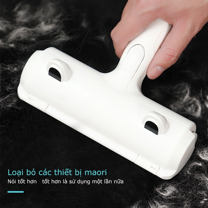 Cây lăn lông chó mèo - Lăn tĩnh điện hút lông thú cưng làm sạch giường chăn đệm -BeloveShop