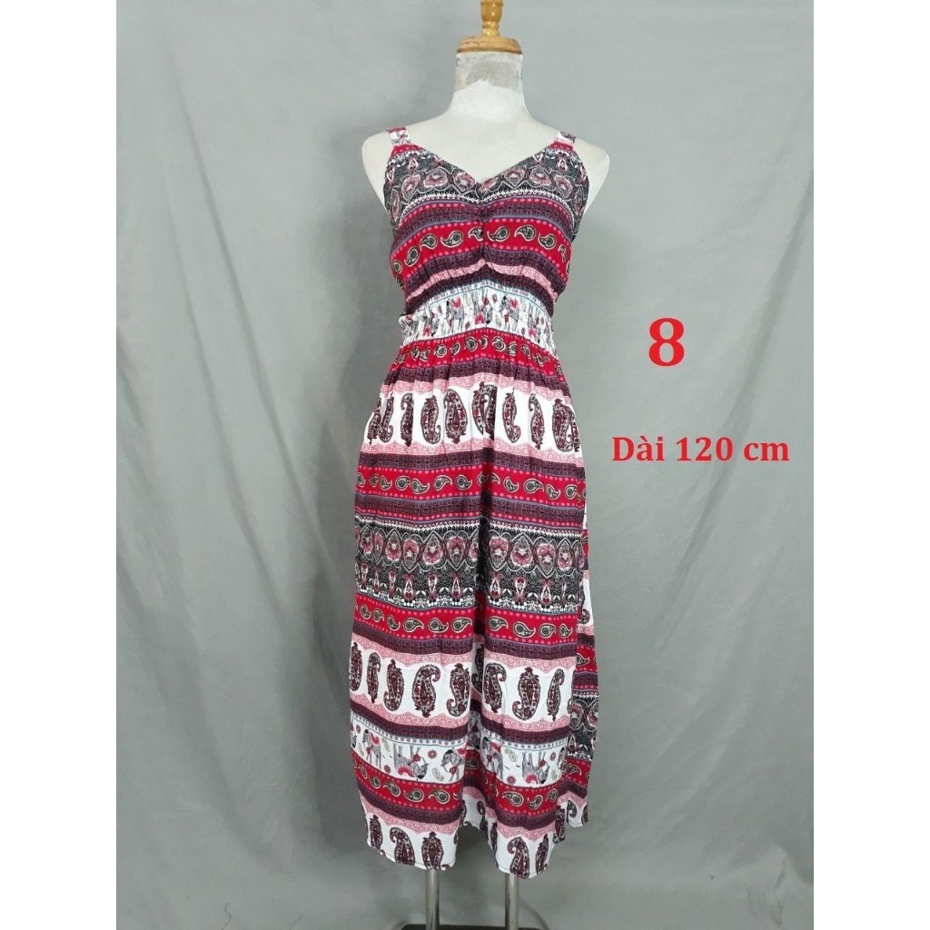 Đầm lanh hai dây