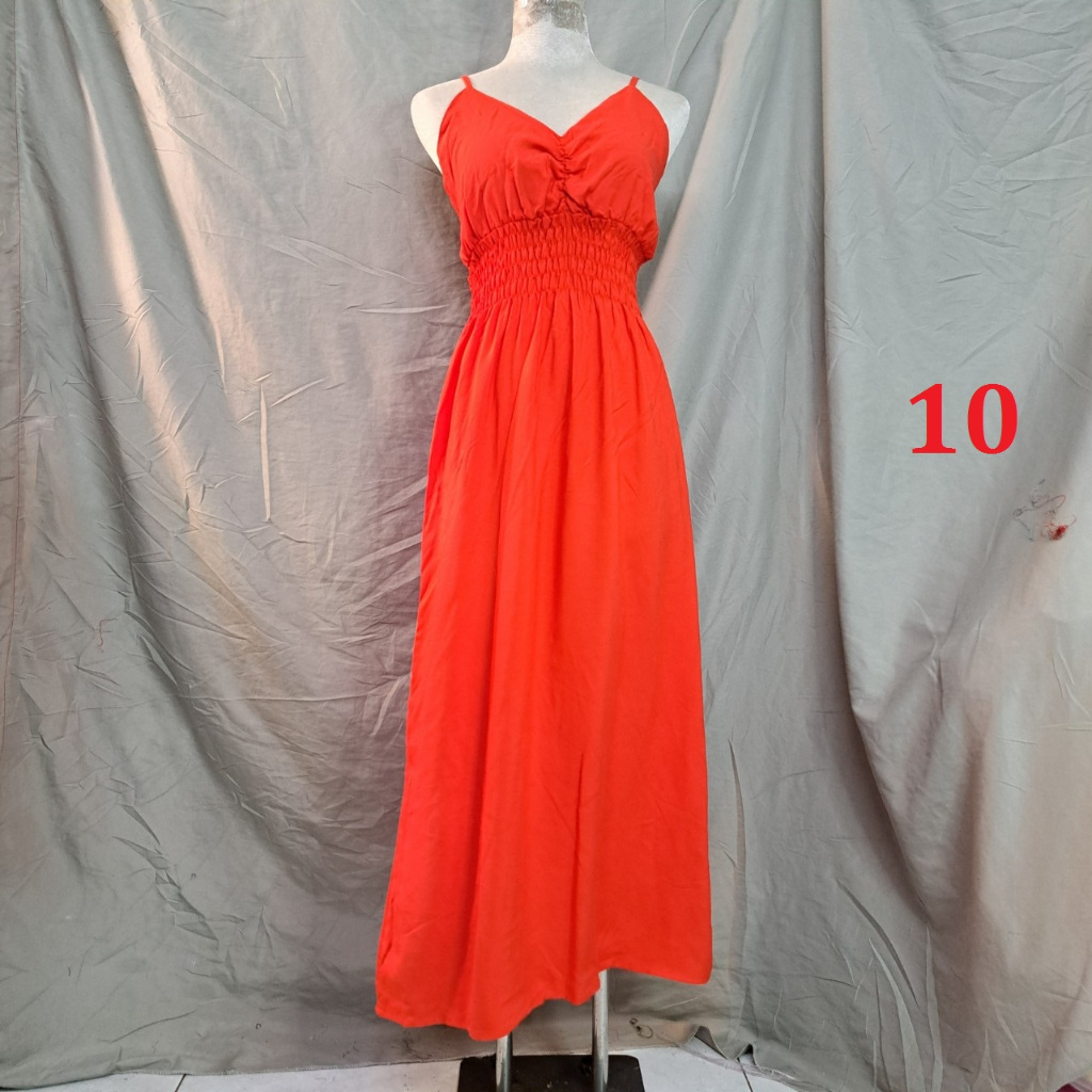 Đầm lanh hai dây