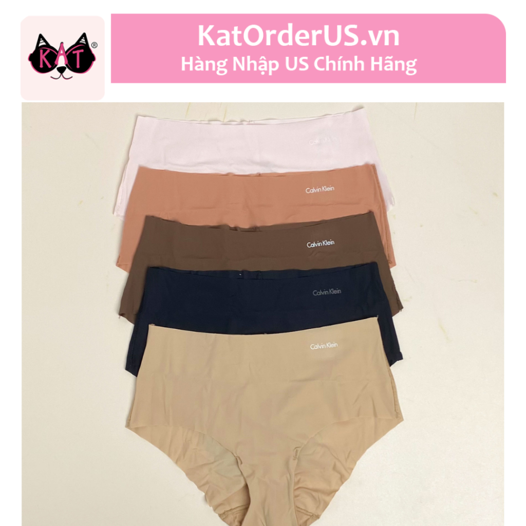 Set 5 quần Calvin Klein Invisibles 5-Pack Hipster