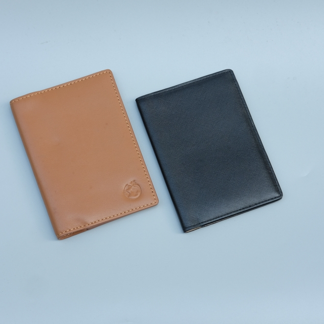 GIA Passport - bao da thật để hộ chiếu MINK Leather HT50