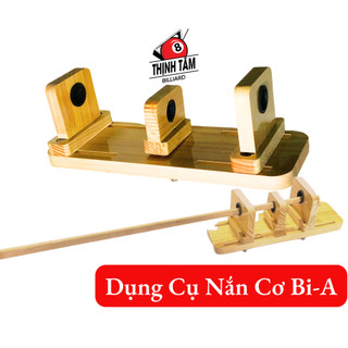 Dụng cụ chỉnh thẳng cơ bida, nắn thẳng cơ bi-a gỗ thông