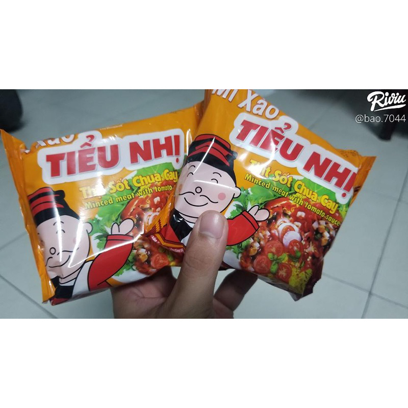 Combo 5 gói mì xào tiểu nhị 72g