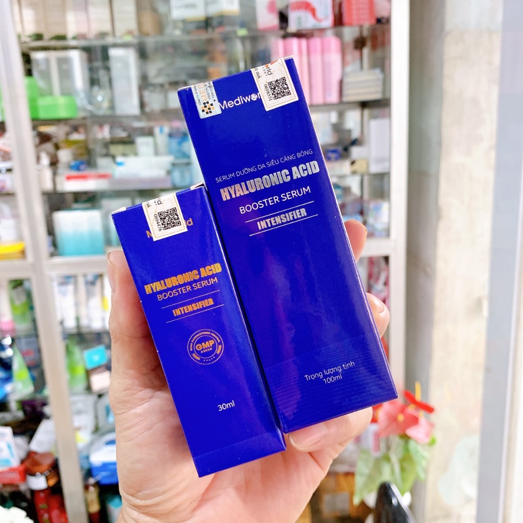 Serum Cấp Ẩm - Khoá Ẩm HYALURONIC ACID BOOSTER SERUM MEDIWORLD - LYO.SHOP