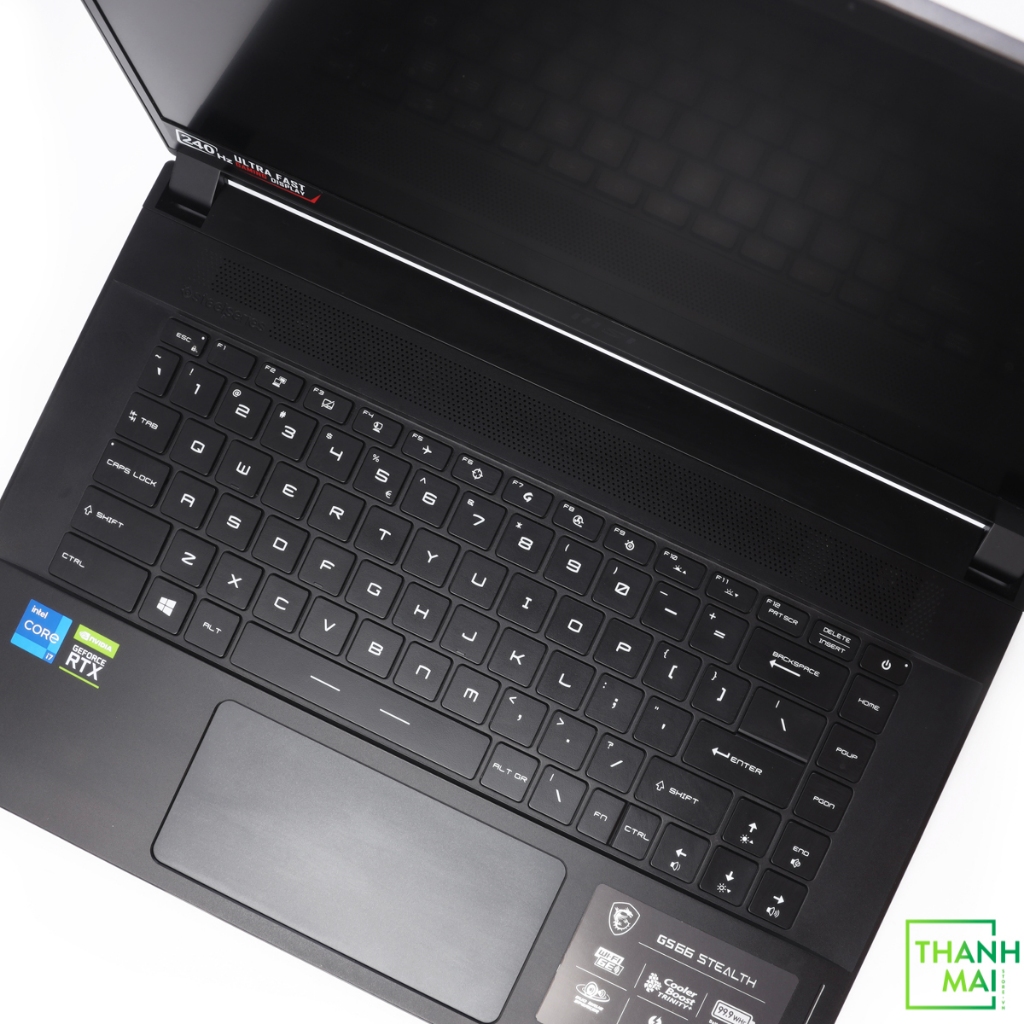 Laptop cũ MSI Gaming GS66 Stealth 11UE | Intel Core i7 - 11800H | Ram 16GB | 1TB SSD | RTX3060 6GB | 15.6" Full HD IPS