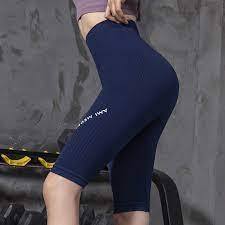 Quần Tập Ngố Cao Cấp Gym AMI Nữ Cạp Lưng Cao, Co Giãn 4 Chiều, Thoáng Mát, Dùng Khi Tập Yoga, Gym, Zumba, Aerobic