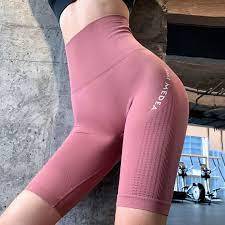 Quần Tập Ngố Cao Cấp Gym AMI Nữ Cạp Lưng Cao, Co Giãn 4 Chiều, Thoáng Mát, Dùng Khi Tập Yoga, Gym, Zumba, Aerobic