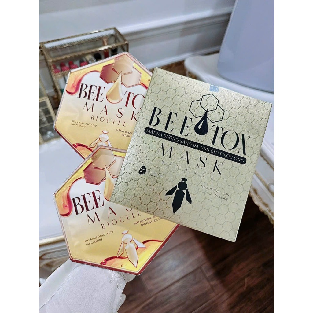 MASK NỌC ONG BEE TOX ( Hộp 5 miếng)