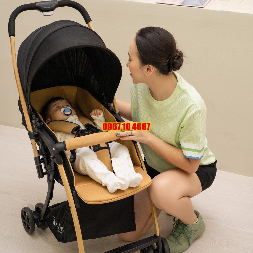 Xe đẩy 2 chiều 3 tư thế gấp gọn cho bé - ZARACOS Aliko 9056