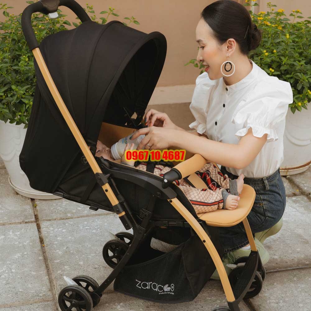 Xe đẩy 2 chiều 3 tư thế gấp gọn cho bé - ZARACOS Aliko 9056