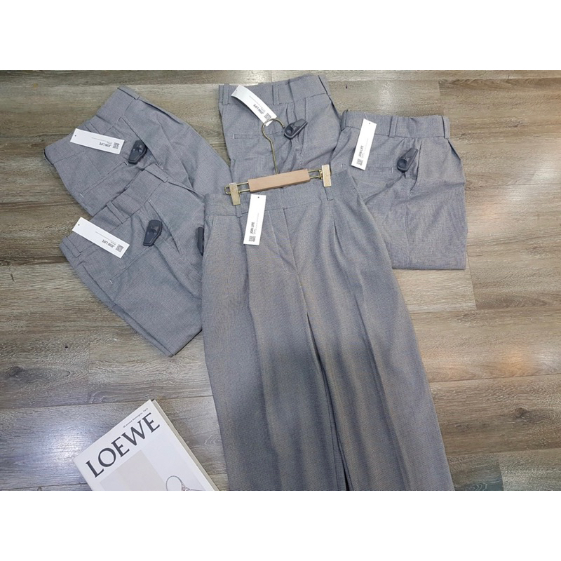 Quần Baggy Kẻ Zara