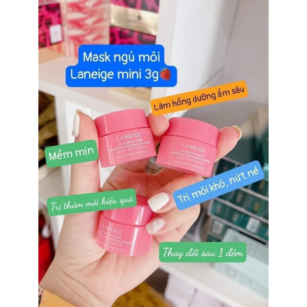 Ủ môi Laneige 3g Sz mini