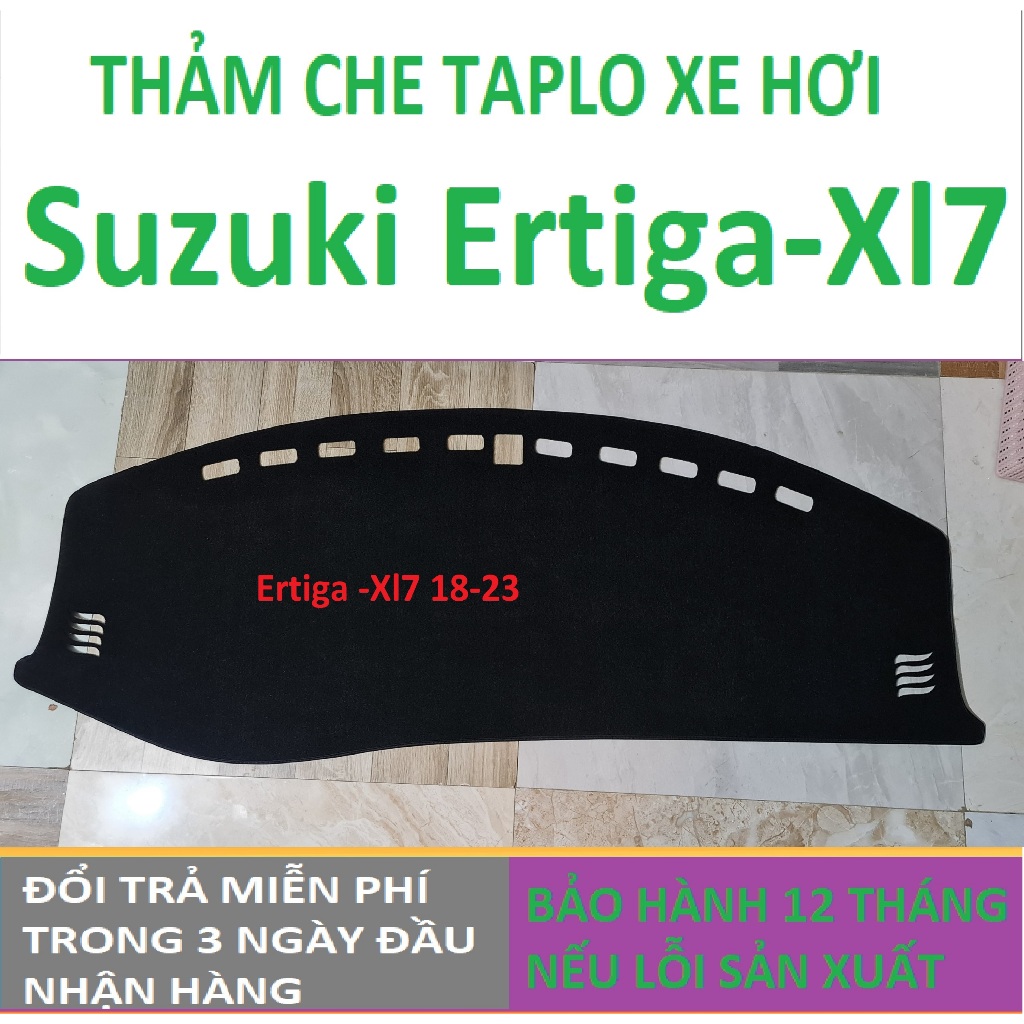 Thảm Taplo Suzuki Xl7,Thảm Lót Taplo Xe Hơi Cao Cấp Hàng 3 Lớp Có Chống Trượt,Da Đẹp Bảo Hành 12 Tháng