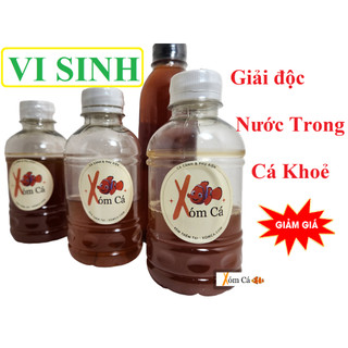 Vi sinh bể cá thuỷ sinh - Nước vi sinh hồ cá - Xử lý nước hồ cá - Vi sinh trong nước hồ cá - Men vi sinh bể cá - Xóm Cá