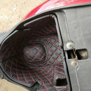 Lót cốp da xe Honda Sh Italia 300i, 150i, Dylan, Honda @, Ps 150i, có túi thêu logo Honda Cực đẹp