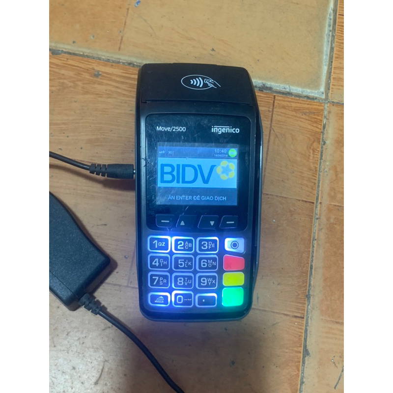 Máy cà thẻ INGENICO MOVE2500 CŨ