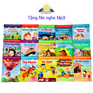 Sách - oxford phonics words reader -15 cuốn tặng kèm mp3