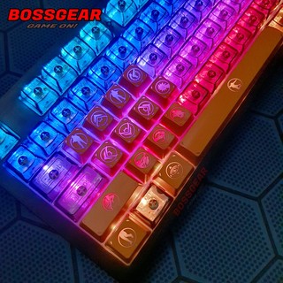 [Mã SKAMLTS0811 giảm 15K đơn 0Đ] Bộ Keycap PUBG 15 nút màu vàng ( Xuyên LED,chuẩn OEM ,High Profile )