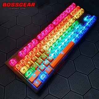 [Mã SKAMLTS0811 giảm 15K đơn 0Đ] Bộ Keycap PUBG 15 nút màu vàng ( Xuyên LED,chuẩn OEM ,High Profile )