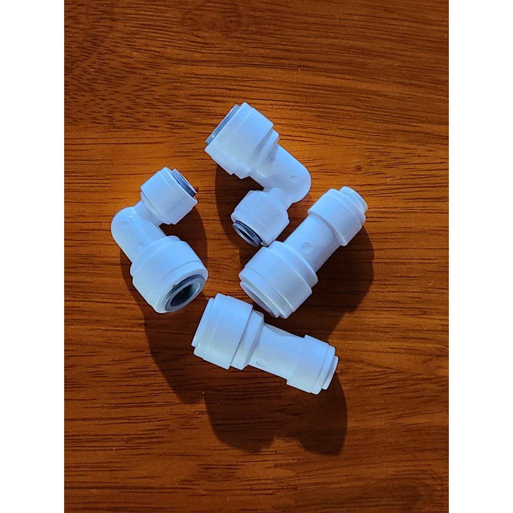 COMBO 2 Cút nối nhanh giảm từ dây 10mm sang dây 6mm, ,T 10mm dây 10mm - co cút máy lọc nước.