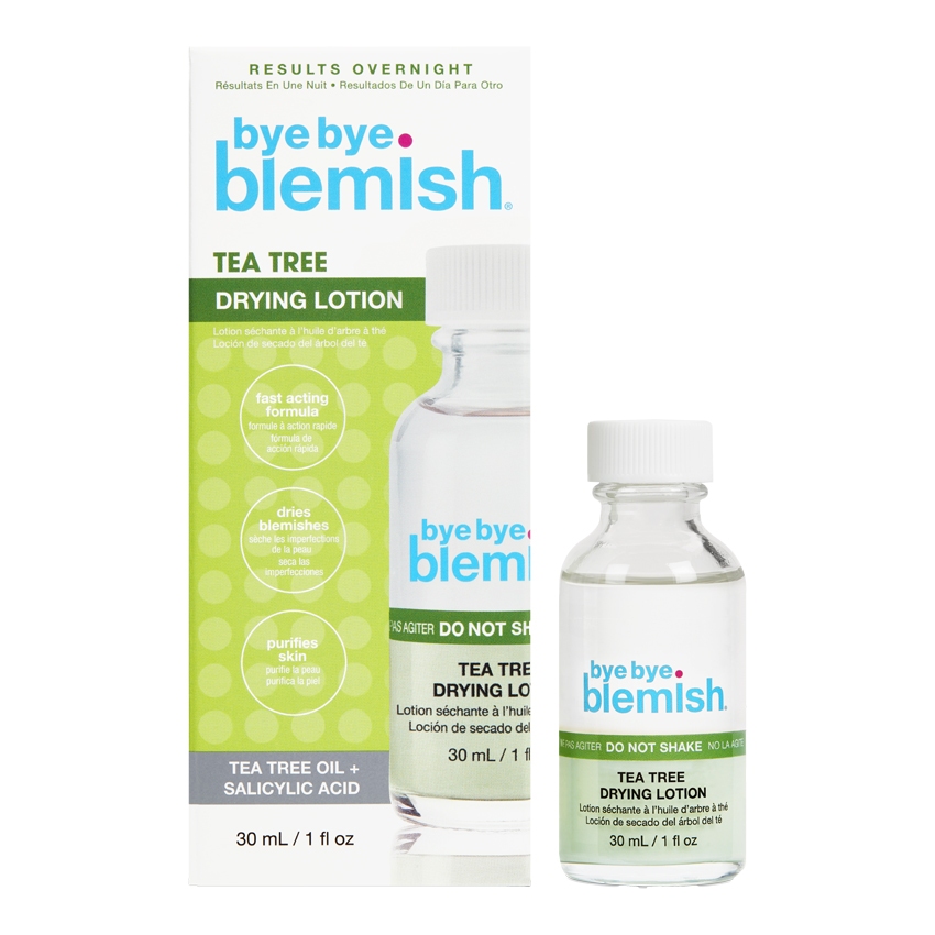 Chấm Mụn Tràm Trà Giảm Mụn Nhanh Sau 1 Đêm Dành Cho Mụn Sưng Viêm Bye Bye Blemish Tea Tree Drying Lotion