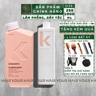 Dầu gội làm phồng dày cho tóc mỏng Kevin Murphy PLUMPING WASH 250ml | 1000ml