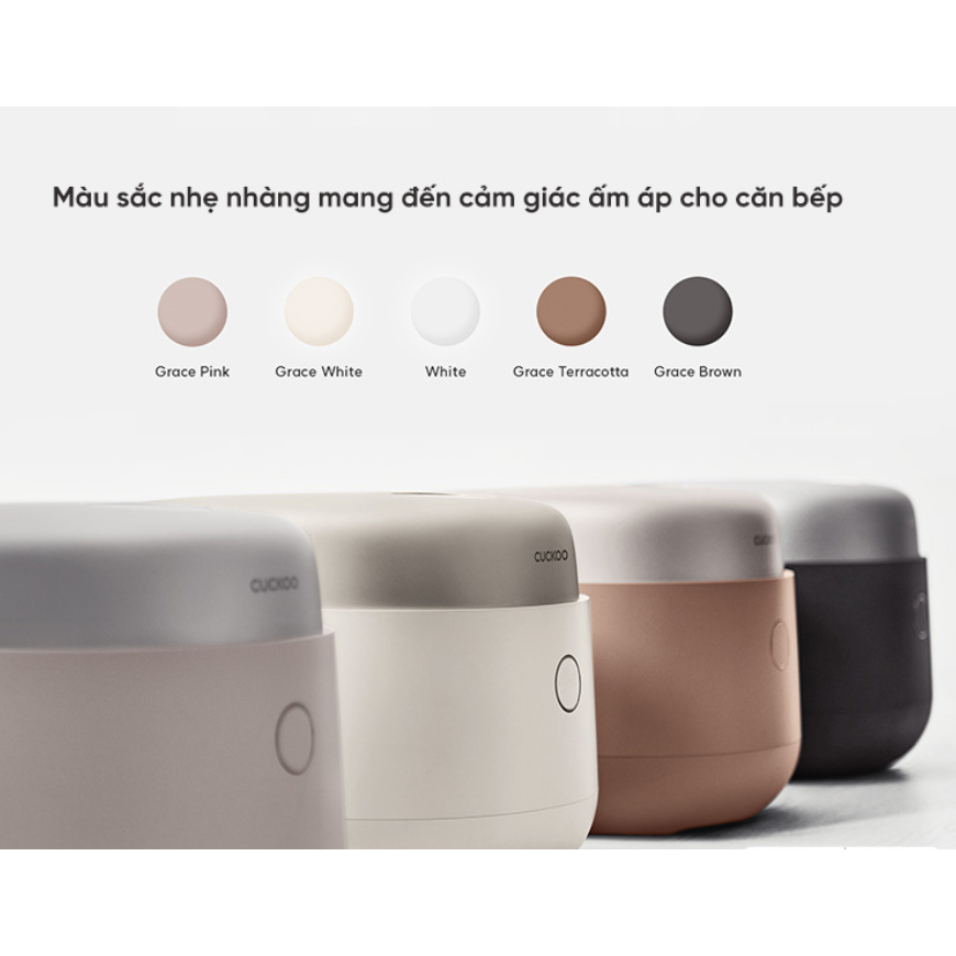 NỒI CƠM CAO TẦN CUCKOO NHTR1010FGW 1.8L