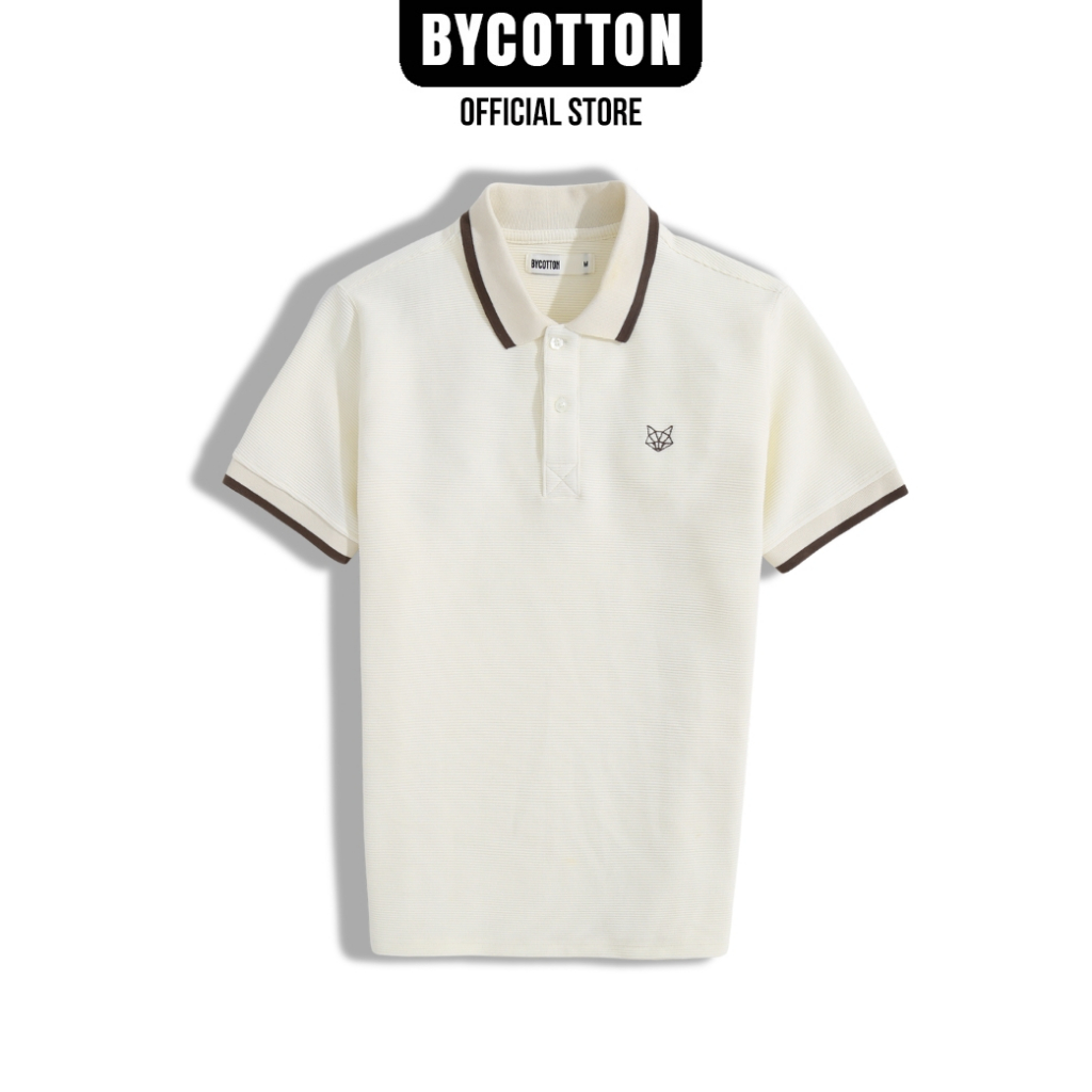 [Mã BYCO30P giảm ngay 30%] Áo Thun Nam Cao Cấp Polo FOX Cổ Bẻ BY COTTON