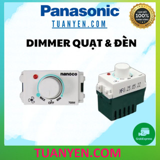 Dimmer đèn, quạt nanoco wide, full điều chỉnh độ tăng giảm đèn, quạt - hàng chính hãng