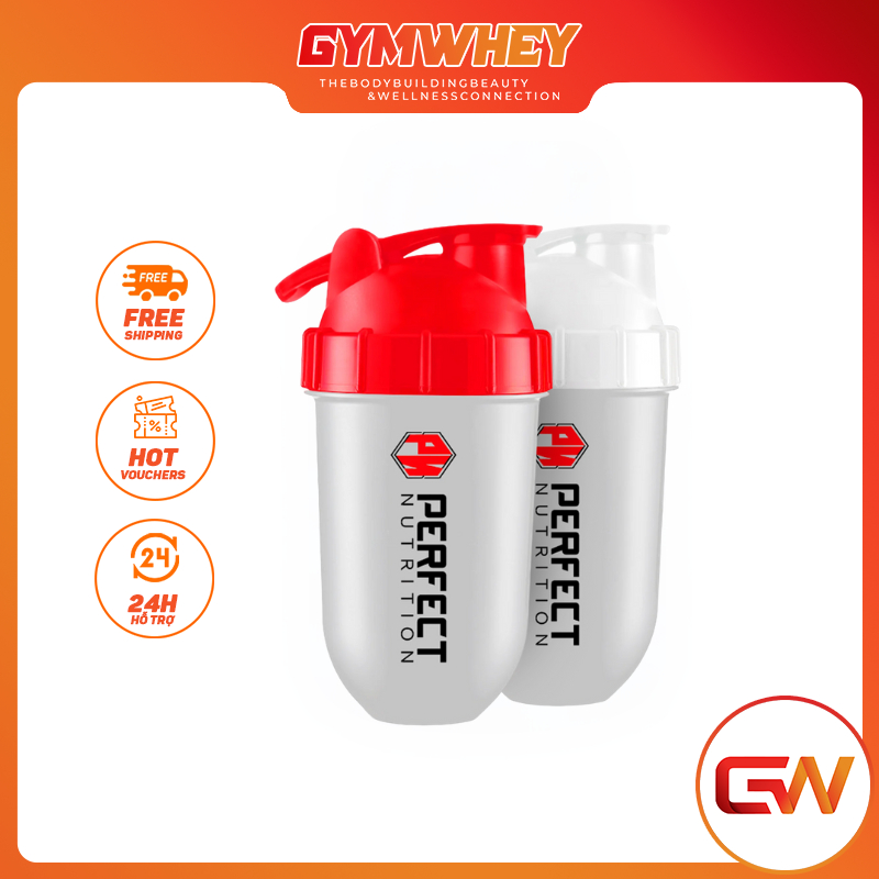 [GIÁ TỐT NHẤT] Phụ Kiện Tập Luyện Thể hình Perfect Nutrition Shaker 500ml